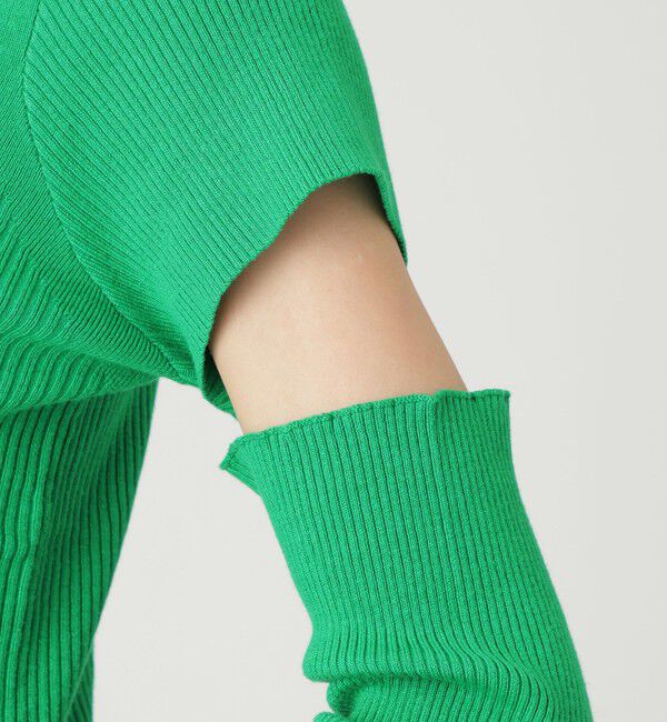  「【石井亜美AmiIshiiコラボ】アームウォーマーニットプルオーバー」|ニット・セーター|