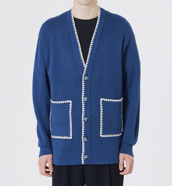  「【UNISEX】エンブロイダリーカーディガン」|ニット・セーター|