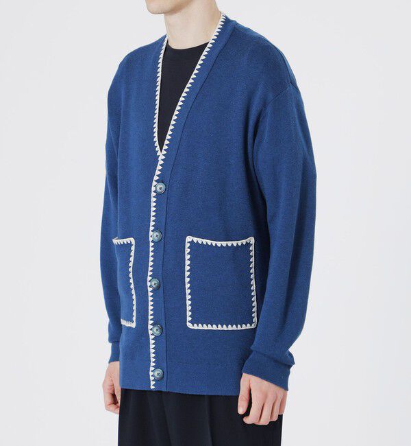  「【UNISEX】エンブロイダリーカーディガン」|ニット・セーター|