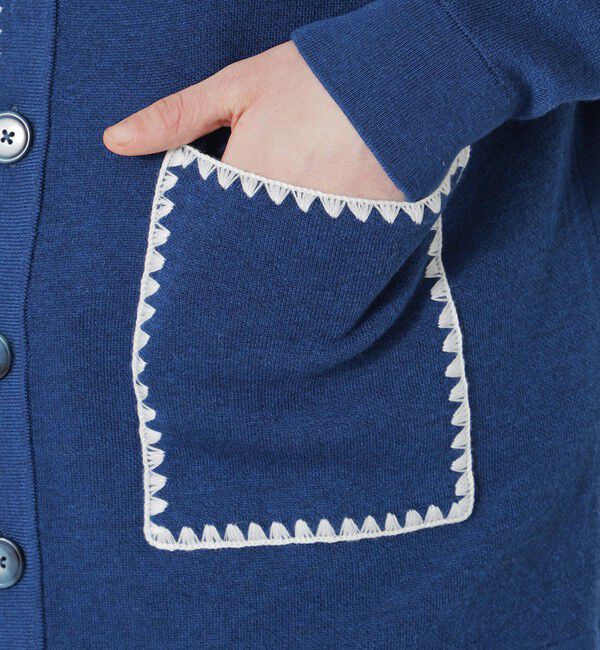  「【UNISEX】エンブロイダリーカーディガン」|ニット・セーター|