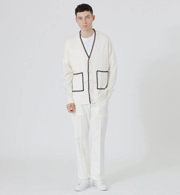  「【UNISEX】エンブロイダリーカーディガン」|ニット・セーター|