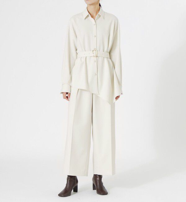  「【ドラマ着用商品】アシンメトリーシャツアウター」|シャツ・ブラウス|