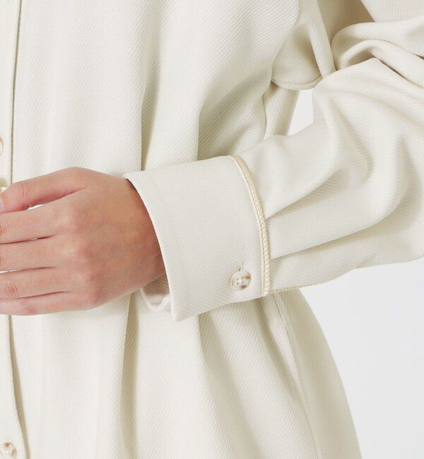  「【ドラマ着用商品】アシンメトリーシャツアウター」|シャツ・ブラウス|