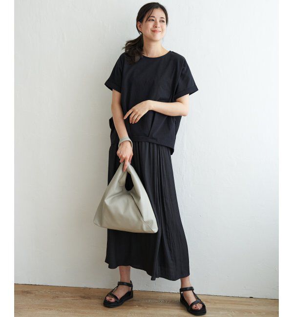 ikka「冷感ドルマンタックプルオーバー」|その他|