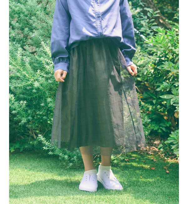 ikka kids「【親子おそろい】チュールロングスカート（120~160cm）」|スカート|