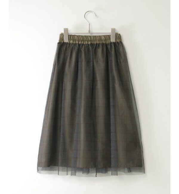 ikka kids「【親子おそろい】チュールロングスカート（120~160cm）」|スカート|