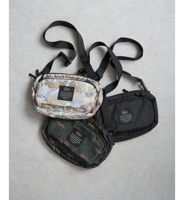 ikka「【撥水／防水】KiU フロントポケットミニショルダーバッグ」|その他|