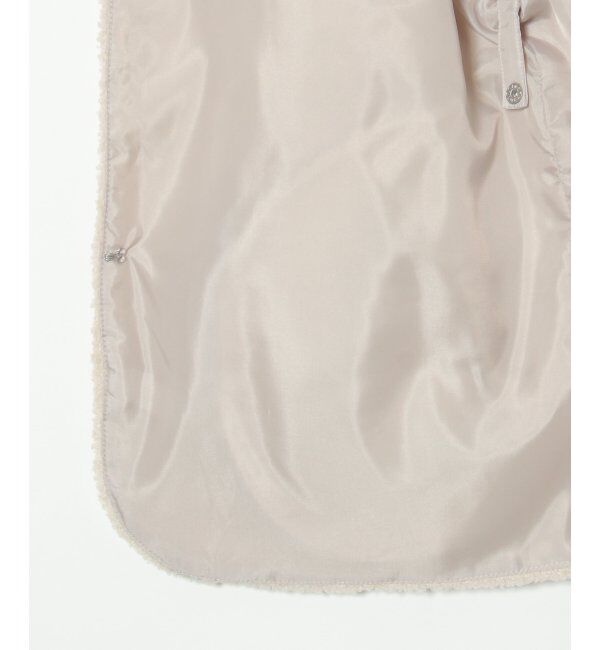 Lbc with Life「【2点セット】ボアベストキルトアウターセット」|ブルゾン・スタジャン|