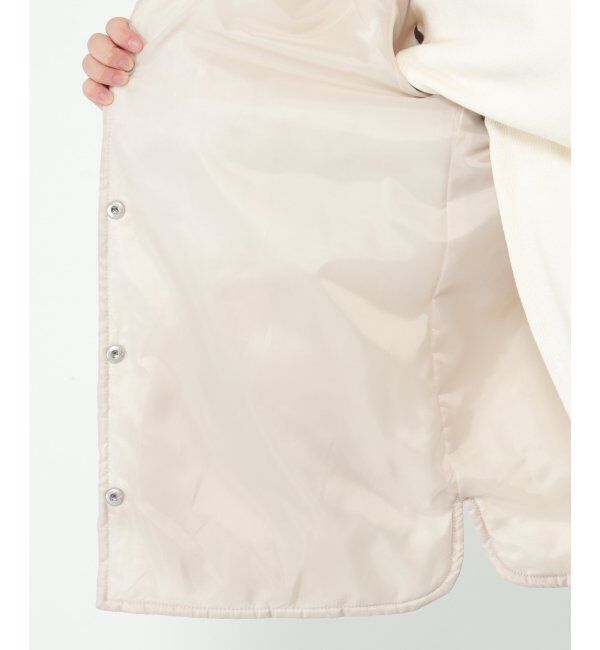 Lbc with Life「【2点セット】ボアベストキルトアウターセット」|ブルゾン・スタジャン|