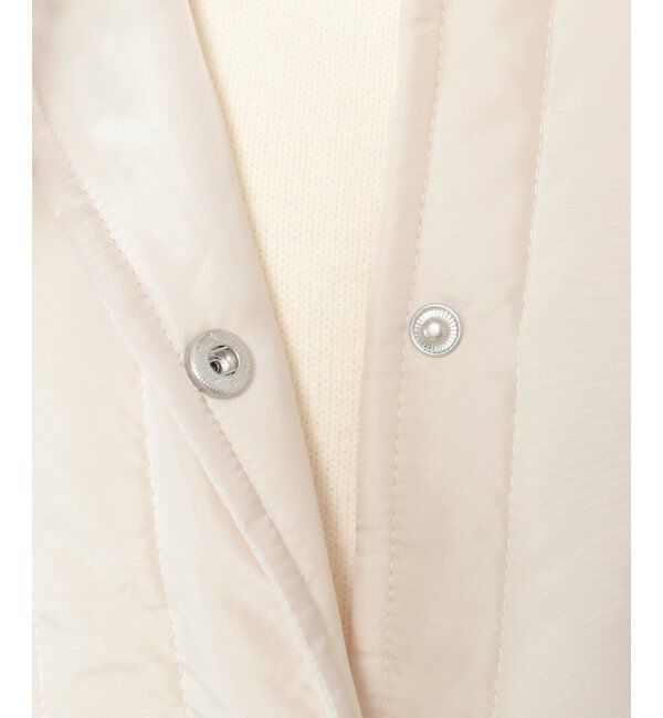 Lbc with Life「【2点セット】ボアベストキルトアウターセット」|ブルゾン・スタジャン|