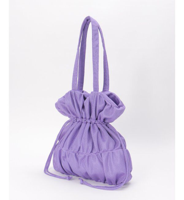 Lbc with Life「メッシュギャザー巾着トートバッグ」|その他|