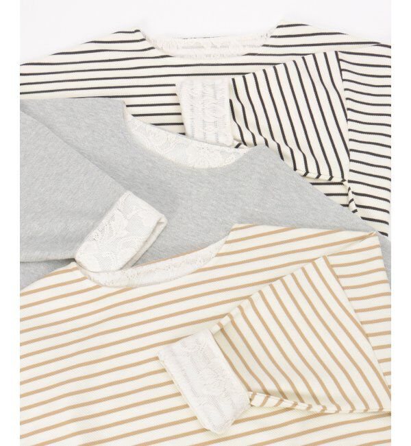 Lbc with Life「レース切り替えスリーブプルオーバー」|その他|