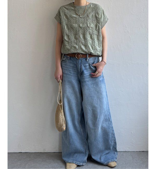 Lbc with Life「レースジャカード切り替えプルオーバー」|その他|