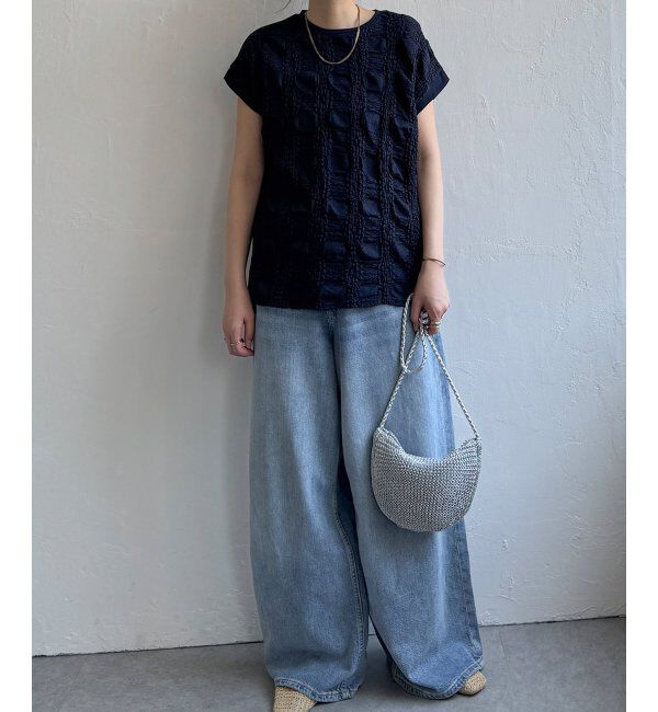 Lbc with Life「レースジャカード切り替えプルオーバー」|その他|