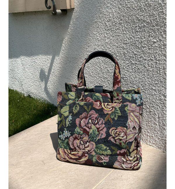 Lbc with Life「ジャガード手持ちロゴバッグ」|その他|