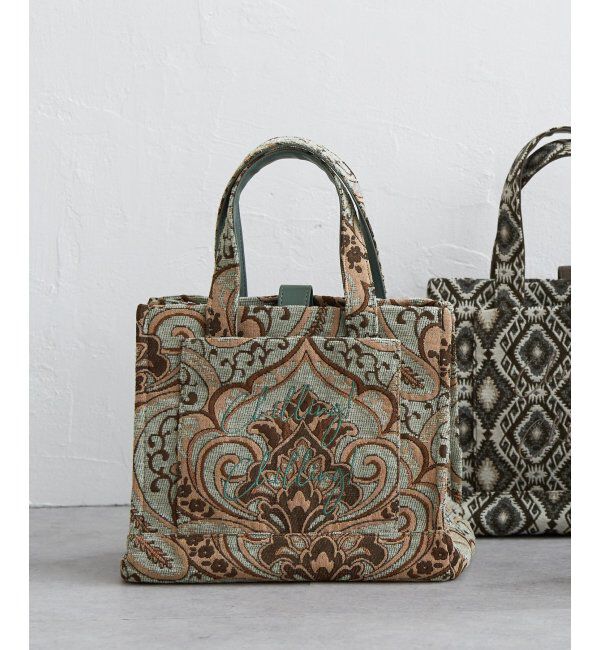 Lbc with Life「ジャガード手持ちロゴバッグ」|その他|