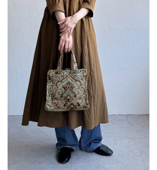 Lbc with Life「ジャガード手持ちロゴバッグ」|その他|