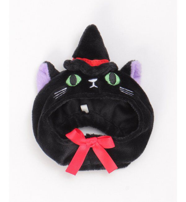 Lbc with Life「PLUFFY かぶりもの 魔女黒猫」|クッション・クッションカバー|