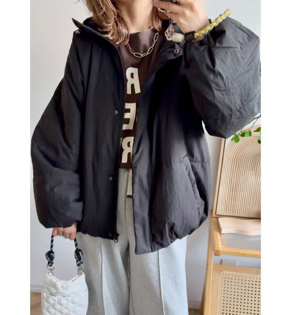 Lbc with Life「スタンドネックワッシャーナカワタＢＺ」|ブルゾン・スタジャン|