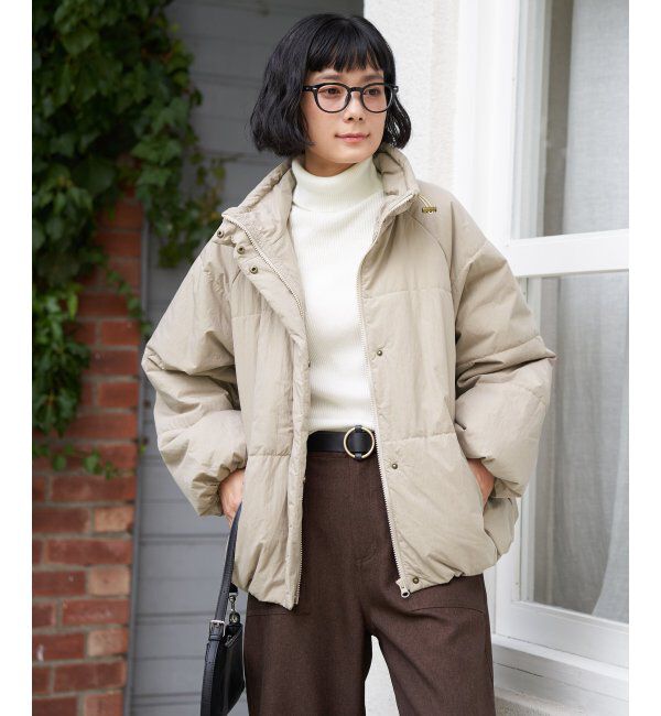 Lbc with Life「スタンドネックワッシャーナカワタＢＺ」|ブルゾン・スタジャン|