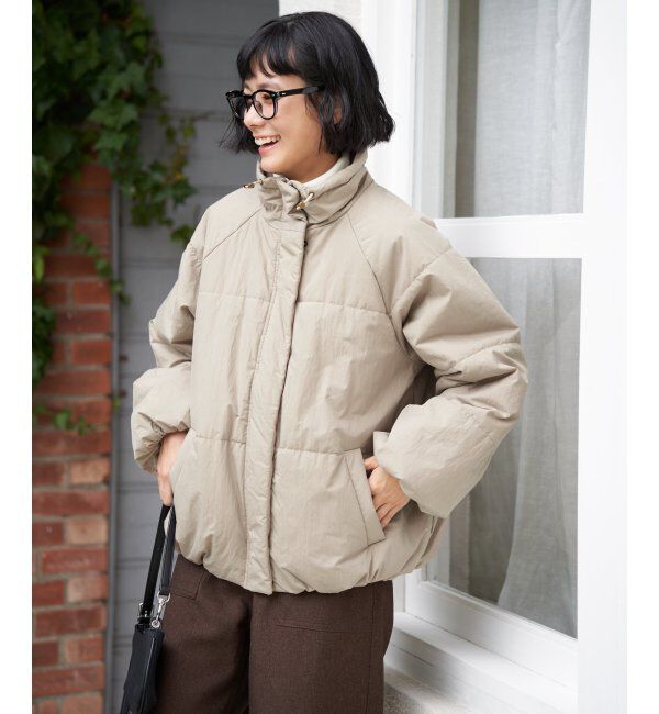 Lbc with Life「スタンドネックワッシャーナカワタＢＺ」|ブルゾン・スタジャン|