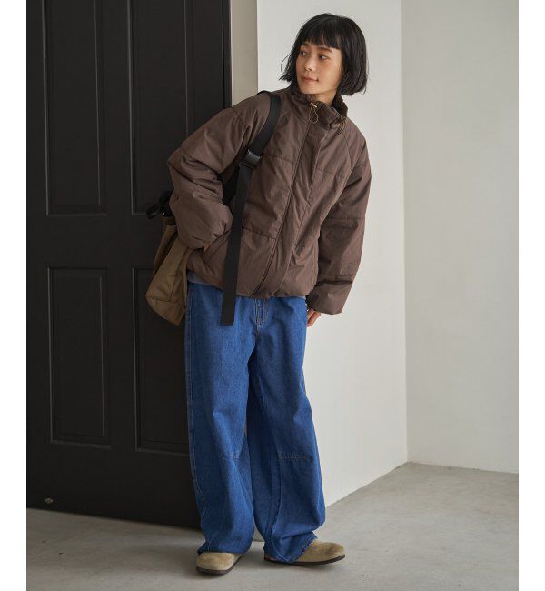 Lbc with Life「スタンドネックワッシャーナカワタＢＺ」|ブルゾン・スタジャン|