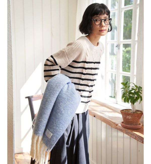 Lbc with Life「マットモールケーブルニットプルオーバー」|カーディガン|