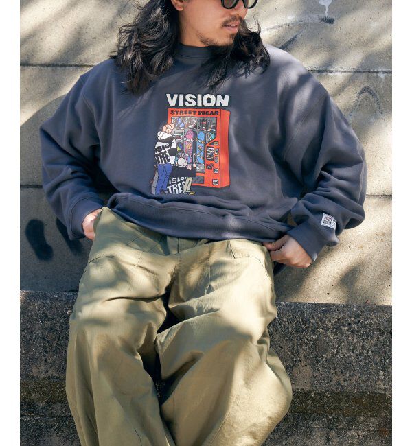 VENCE share style「VISION STREET WEAR ビジョンストリートウェア スケボー自販機トレーナー」|スウェット・ジャージ|