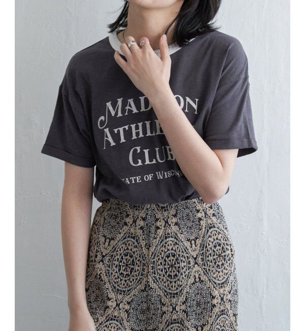 VENCE share style「MADISONリンガーT」|Tシャツ・カットソー|