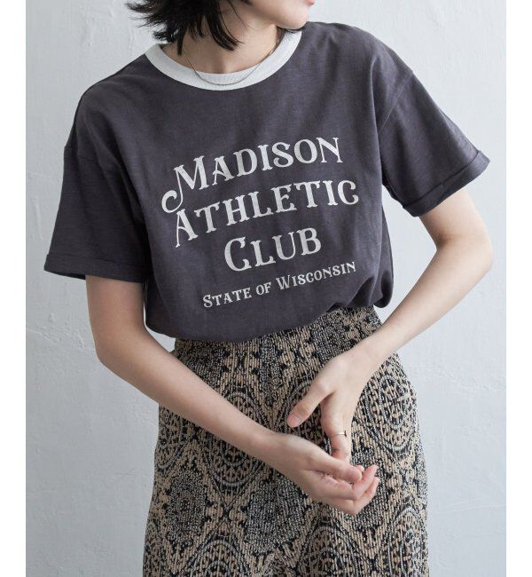 VENCE share style「MADISONリンガーT」|Tシャツ・カットソー|