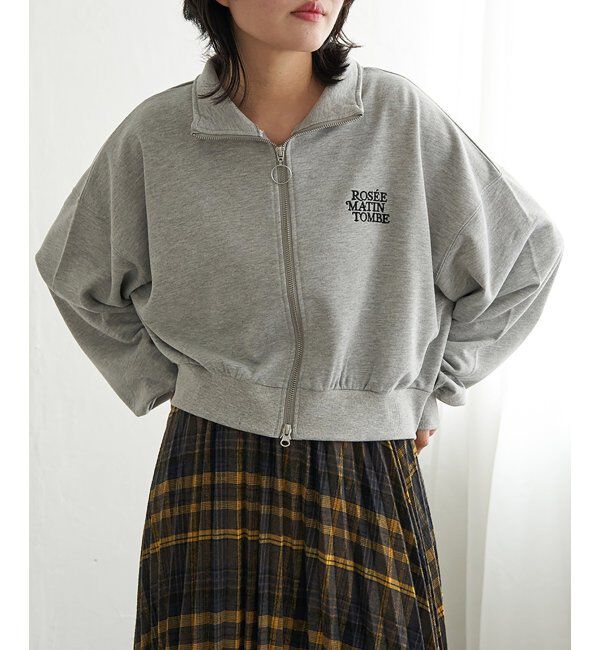 VENCE share style「裏毛ショートブルゾン」|スウェット・ジャージ|