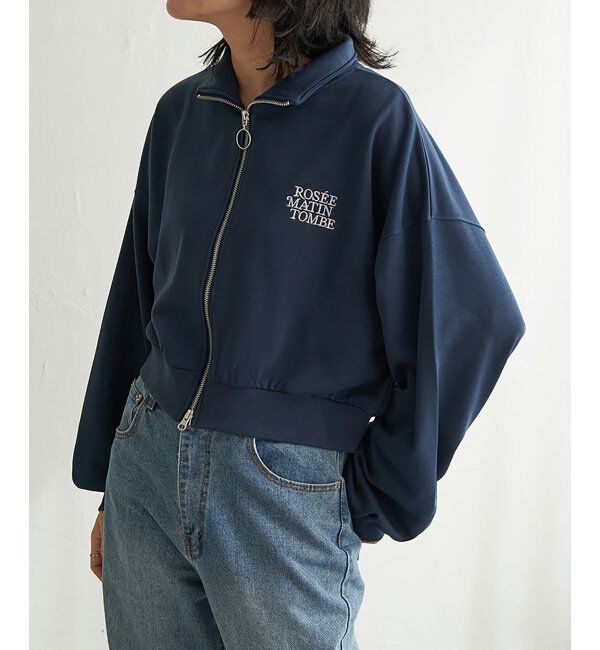 VENCE share style「裏毛ショートブルゾン」|スウェット・ジャージ|