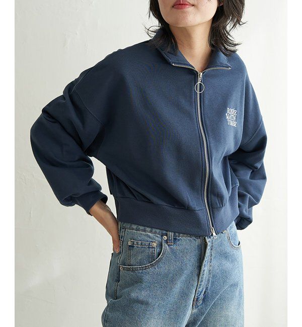 VENCE share style「裏毛ショートブルゾン」|スウェット・ジャージ|