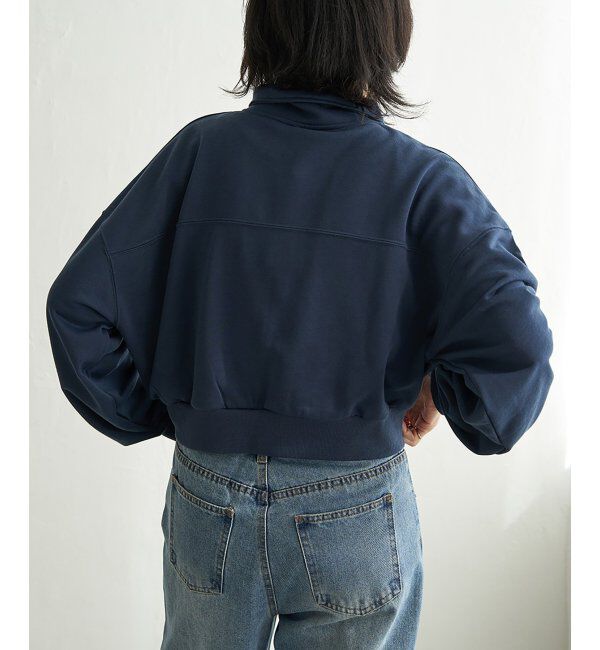 VENCE share style「裏毛ショートブルゾン」|スウェット・ジャージ|