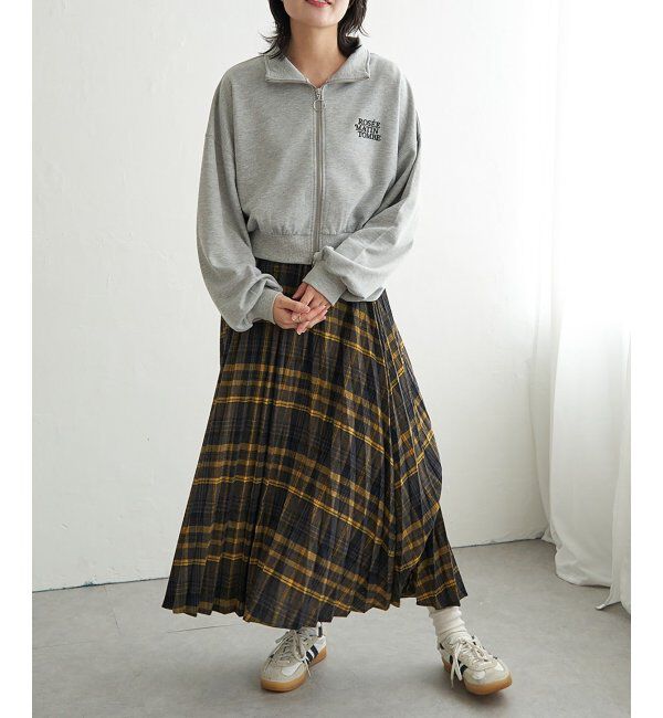 VENCE share style「裏毛ショートブルゾン」|スウェット・ジャージ|