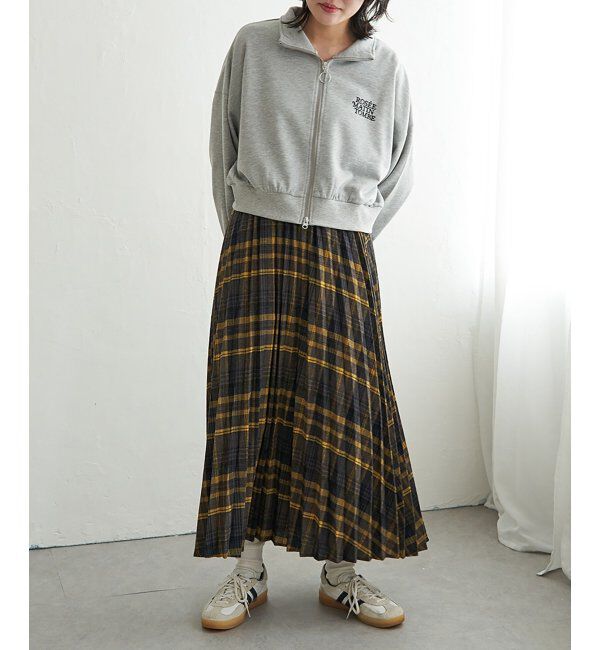 VENCE share style「裏毛ショートブルゾン」|スウェット・ジャージ|