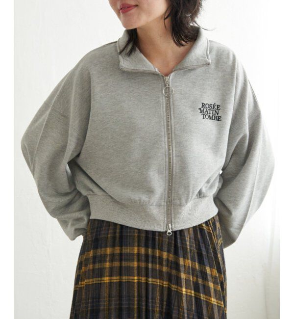 VENCE share style「裏毛ショートブルゾン」|スウェット・ジャージ|