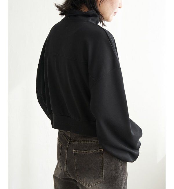 VENCE share style「裏毛ショートブルゾン」|スウェット・ジャージ|