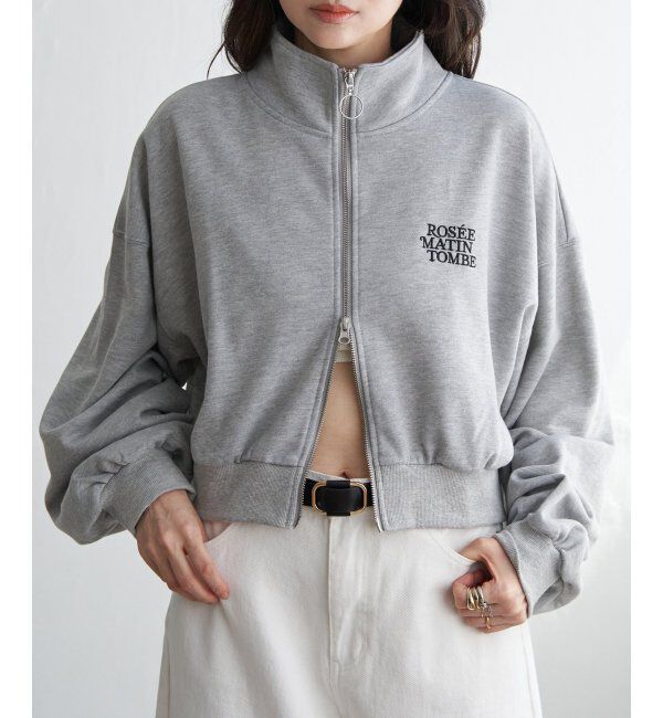 VENCE share style「裏毛ショートブルゾン」|スウェット・ジャージ|