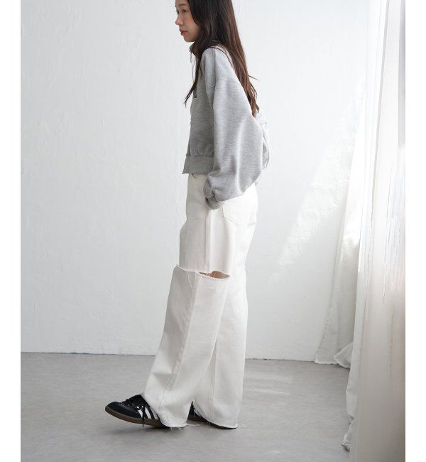 VENCE share style「裏毛ショートブルゾン」|スウェット・ジャージ|