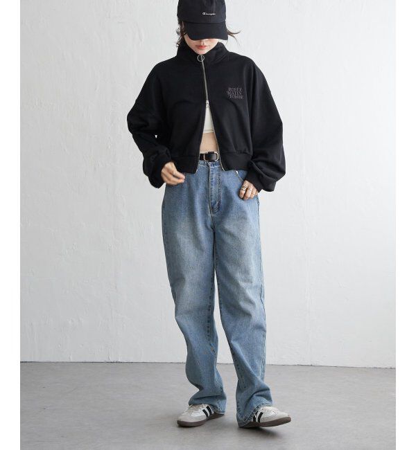 VENCE share style「裏毛ショートブルゾン」|スウェット・ジャージ|