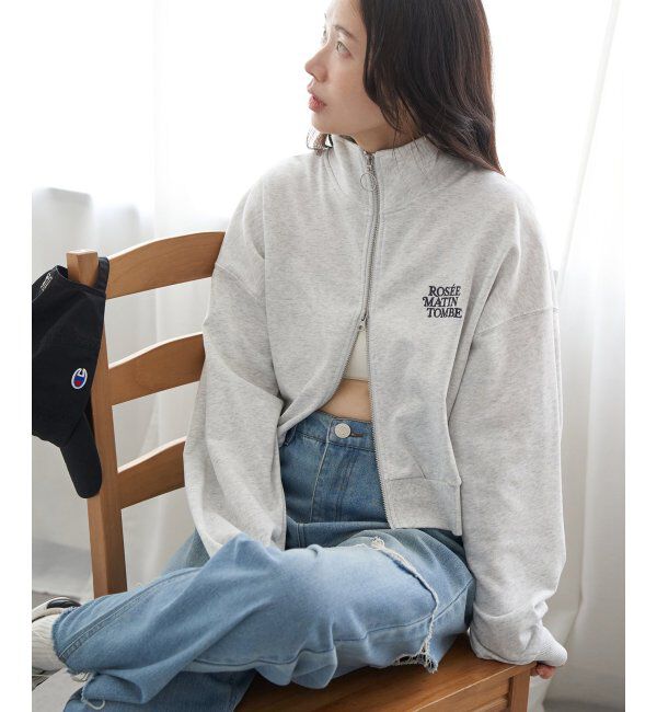 VENCE share style「裏毛ショートブルゾン」|スウェット・ジャージ|