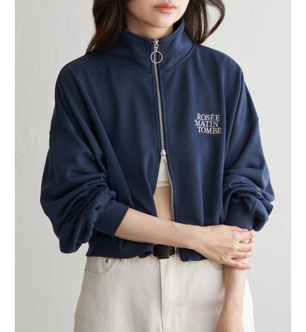 VENCE share style「裏毛ショートブルゾン」|スウェット・ジャージ|