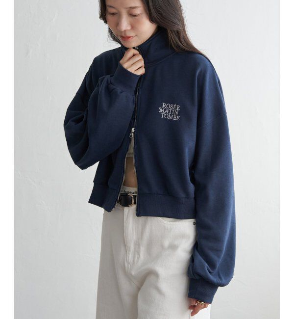 VENCE share style「裏毛ショートブルゾン」|スウェット・ジャージ|