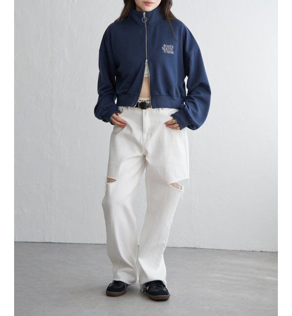 VENCE share style「裏毛ショートブルゾン」|スウェット・ジャージ|