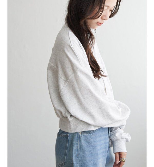 VENCE share style「裏毛ショートブルゾン」|スウェット・ジャージ|