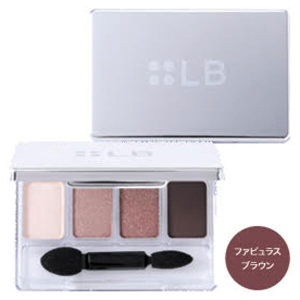 LB「LB(エルビー) ニュアンスブラウンアイパレット ファビュラスブラウン」|アイシャドウ|その他