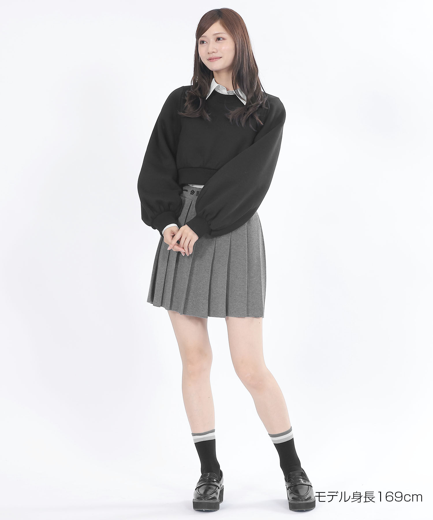 MARY QUANT「エンボス刺繍 プルオーバー」|スウェット・ジャージ|