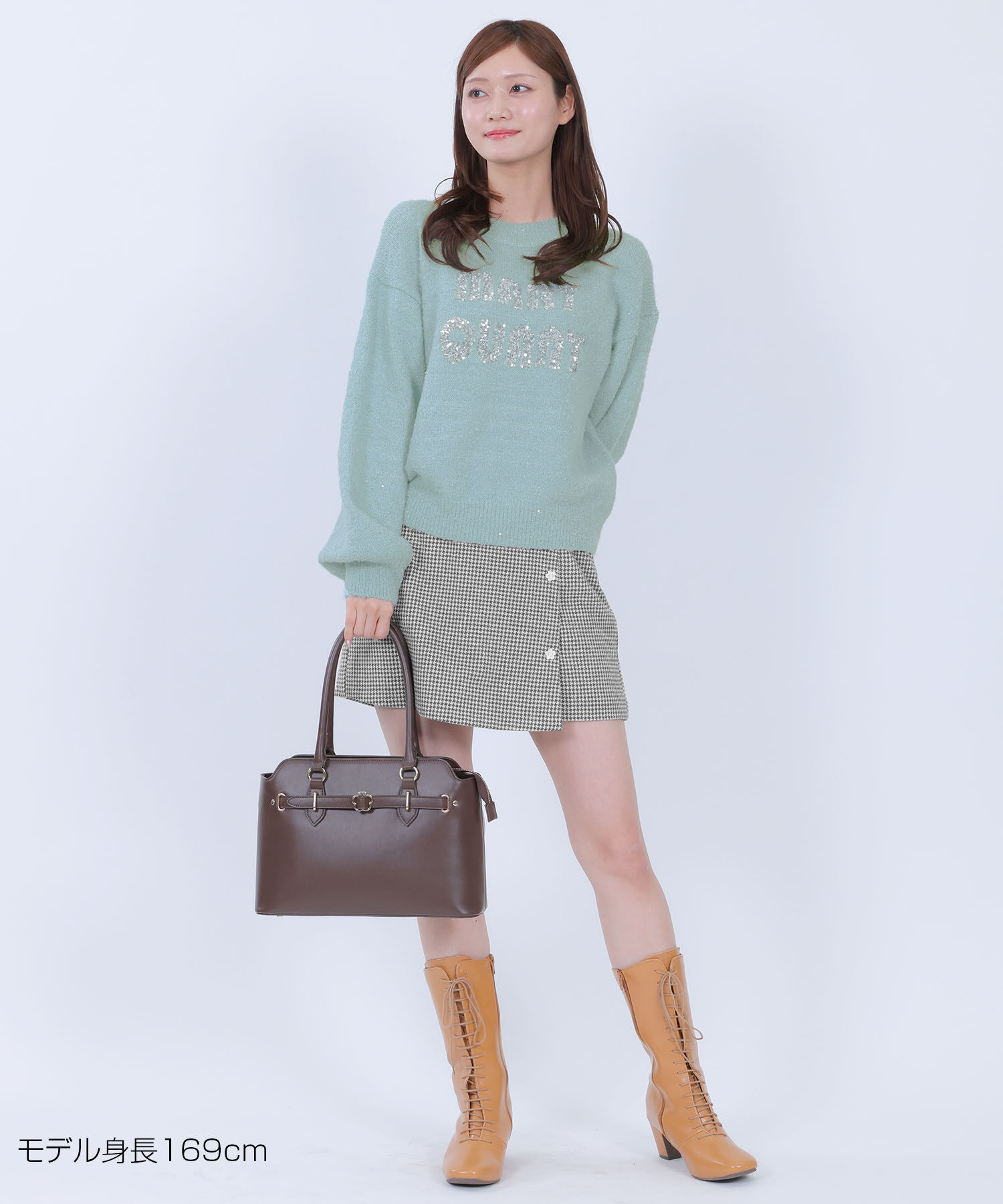 MARY QUANT「スパンコールニット プルオーバー」|プルオーバー|