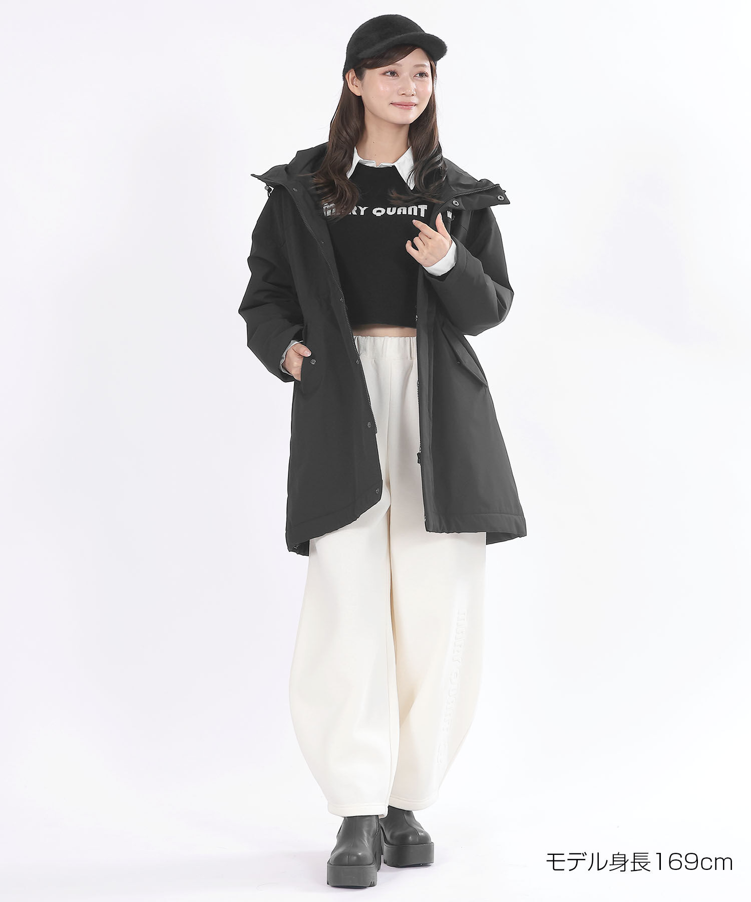 MARY QUANT「レイヤードレトロロゴ プルオーバー」|シャツ・ブラウス|